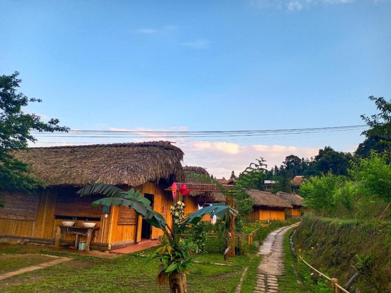 Dao Homestay Hoang Su Phi Exterior foto